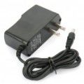 Substituição 5,0 mm 2.1 mm DC 12V 1A fonte de adaptador de alimentação (100 ~ 240V / 2-Flat-Pin Plug)