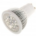 GU10 4W 3500K 360-lúmen 4-LED quente branco lâmpada (85 ~ 265V)