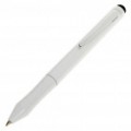 3-em-1 capacitiva/resistiva Touch Screen caneta Ball Point Pen - branco