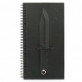 Exclusivo Black 4 série armados Notebook - Rambo faca (60 páginas)
