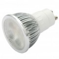 GU10 4W 6500K 360-lúmen 4-LED branco lâmpada (85 ~ 265V)