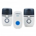 48-Melody Wireless Doorbell resistente à água com receptor de dupla
