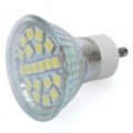 GU10 3.5W 5500K 270-lúmen 20-5050 SMD LED branco lâmpada (AC 220 ~ 240V)
