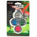 Conjunto de filtros Nextorch FT32 3-cor (lente substituível)