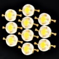 WW-1 saída 1W 90LM aquecer LED branco lâmpada (3.1~3.4V/10-Piece conjunto)