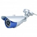 Com fio 300KP câmera de segurança de vigilância resistente à água com 24-IR LED Night Vision