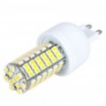 G9 6W 102-SMD 3528 LED 310-410LM 3000-3500K quente branco lâmpada (85 ~ 265V)