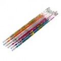 Multi-coloridas caneta Gel Glitter com tintas intercambiáveis (conjunto de 7)