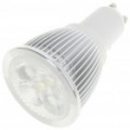 GU10 5W 3500K 450-Lumen 5 LEDs quente branco lâmpada (85 ~ 265V)