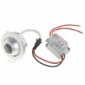 1W LED 6500K 90-Lumen branco teto lâmpada/Down Light com LED Driver (AC 85 ~ 245V)