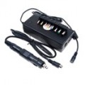 2-em-1 90W Universal Notebook AC e adaptador de carro (12V ~ 24V saída / 110V ~ 240V entrada)