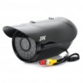 1/3 SONY CCD água resistente à vigilância segurança câmera com / 30-LED IR Night Vision - preto (DC 12V)