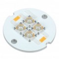 4x1W 190-200Lumen 525-530nm luz verde 4-LED emissor (6 ~ 8V)