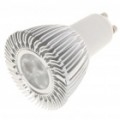 GU10 3x2W 3-LED 330-360LM 2500-saída quente branco lâmpadas (85 ~ 265V)