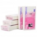 Criativo 500 euros Bill padrão guardanapo papel - branco + vermelho + roxo (pequeno/5-Pack)