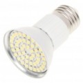 E27 3.5W 6500K 195-lúmen 48-3528 SMD LED branco lâmpada (AC 85 ~ 265V)