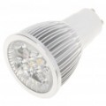 GU10 5W saída 500-Lumen 5 LEDs quente branco lâmpada (AC 85 ~ 265V)