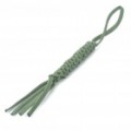 Lanyard Paracord cinta para câmera de faca de lanterna + mais - verde exército