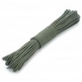 Cabo de corda Nylon Paracord da sobrevivência militar - Exército Verde (30 m)