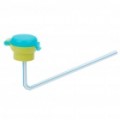 Fuga prova palha Cap para beber garrafas (2,7 cm) - cor aleatória