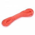 Reflexiva multiuso Paracord Nylon corda fio (laranja-vermelho)