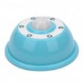 Movimento PIR activado 6-LED luz branca - azul (4 x AAA)