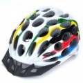 Cool 41 aberturas esportes ciclismo Helmet - branco (tamanho-L)