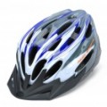 Cool 24 bueiros esportes ciclismo capacete - azul + branco (tamanho-L)