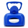 Cão / gato Pet Pooper Scoopers Clip implementar pegar pasta com papel - cor aleatória