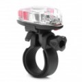 4-LED Mini 3-modo bicicleta cauda segurança / capacete de luz (2 x CR2032)