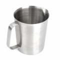 Aço inoxidável medindo Cup - prata (500 ml)