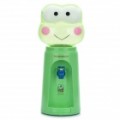 Bonito estilo Keroppi Desktop água dispensador - verde (2,5 L)