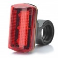 3-Modo 3-LED luz vermelha bicicleta Tail Lamp (2 x AAA)