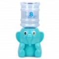 Cute elefante estilo Desktop água dispensador - azul (2,5 L)