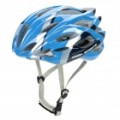 Cool esportes capacete ciclismo - azul + preto + prata