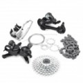 27-Speed Mountain Bike esquerda / direita Shifters + Front / Back Derailleurs + cassete + conjunto de Cadeia