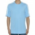 ADIDAS futebol t-shirt-azul claro (tamanho M)