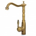 Antiguidades Faucet Single handle Kitchen cobre torneira