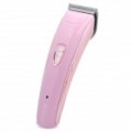 Recarregável Trimmer de Aparador de Pet com conjunto de acessórios - Pink