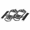 Grampos de gelo escalada / montanhismo sapatos cadeia Cleat outdoor - preto (tamanho-L / par)