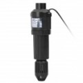 3W UV luz lâmpada esterilizador para aquário - preta (AC 220 ~ 240V / 2-Flat-Pin Plug / 150 cm-cabo)