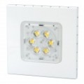 8W 3300K 420LM 6-LED branco luz quente para baixo do teto lâmpada (AC 85-265V)