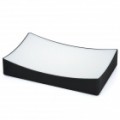 Elegante toque sensível 0.5 com 5000K 45-Lumen 8-LED Light Trap luz branca - branco + preto