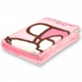 Cobertor de Fleece Coral padrão lindo Hello Kitty - Rosa (200 x 150 cm)