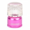 45LM luz LED branca tenda Mini Lanterna Camping lÃ ¢ mpada - rosa + transparente (2 x CR2032)