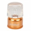 Mini compacto campismo 45-lúmen LED luz branca - cobre (2xCR2032)