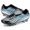 Ao ar livre Futebol Soccer Shoes - preto + prata + branco (tamanho-38)