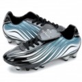 Ao ar livre Futebol Soccer Shoes - preto + prata + branco (tamanho-43)