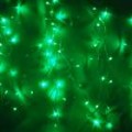 Natal 100-LED verde/decoração String Lights (10-medidor/110V AC)