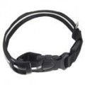 Ajustável modo de 3 LED piscando Dog Collar/cinto (preto)